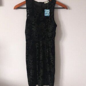 NWT Free People Crushed Velvet Dress